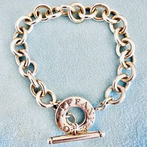 Tiffany Sterling Silver Toggle Bracelet
